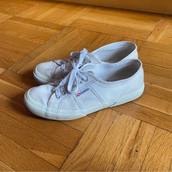 Superga 2750 COTU Classic Sneaker White/Beige (sz 39) - Picture 3 of 9